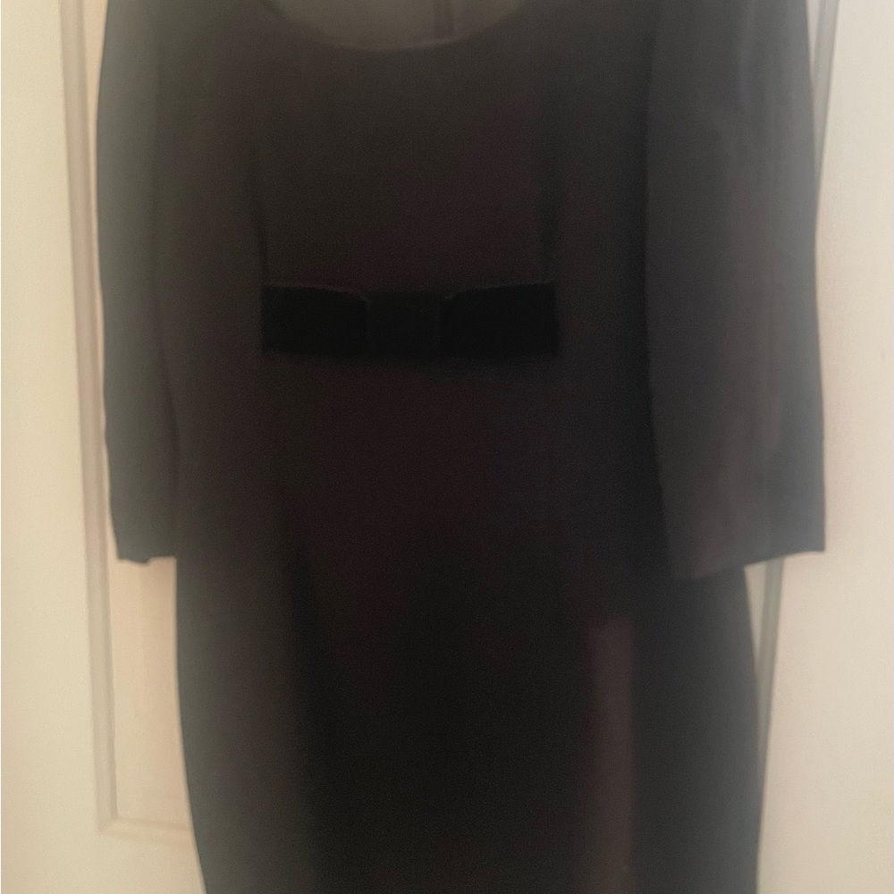 Talbots Black Long Sleeve Dress